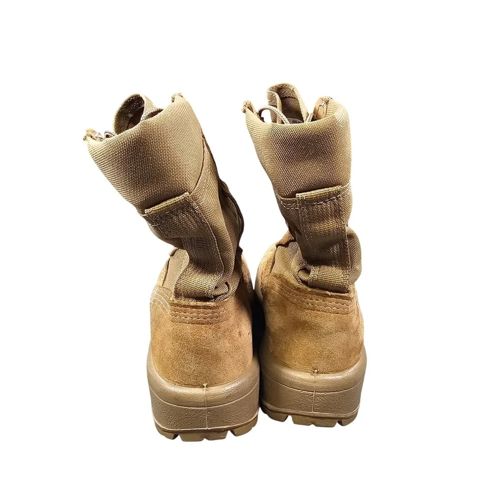 Belleville AHWC Hot Weather Military Combat Boot Coyote 23-D-1001 4 Wide US Made